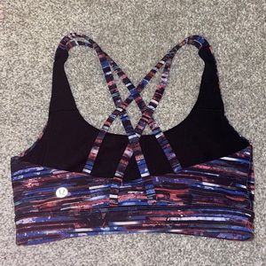 lululemon sports bra size 4